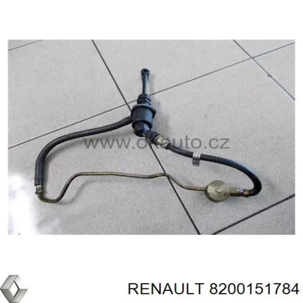 Do koszyka 8200151784 Renault (RVI) Cylinder sprzęgła główny