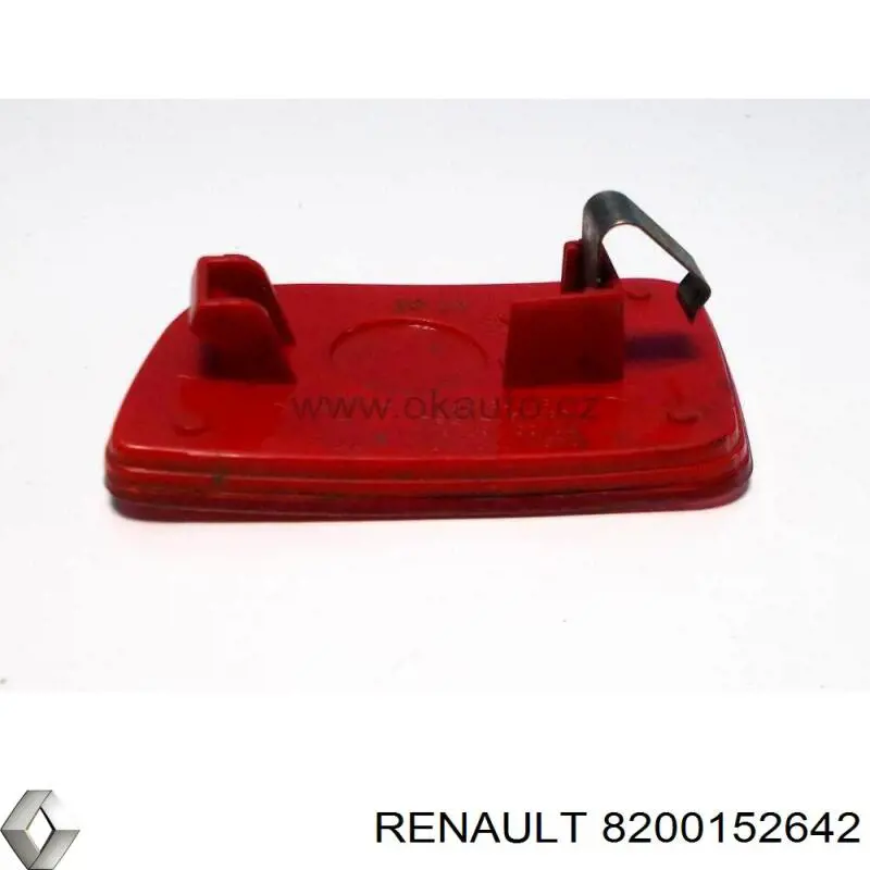 Do koszyka 8200152642 Renault (RVI) Lampa odblaskowa zderzaka tylnego lewa