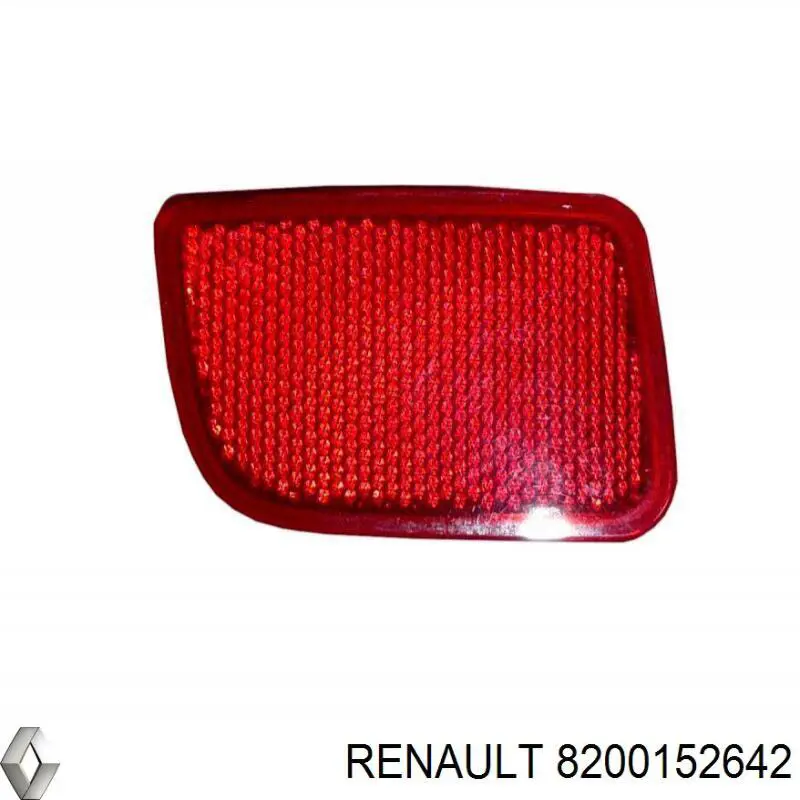 Lampa odblaskowa zderzaka tylnego lewa Renault (RVI) 8200152642 cena, od 10,72 USD