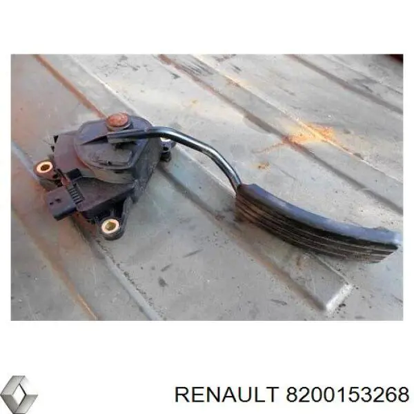 Do koszyka 8200153268 Renault (RVI) Pedał przyspieszenia (gazu)