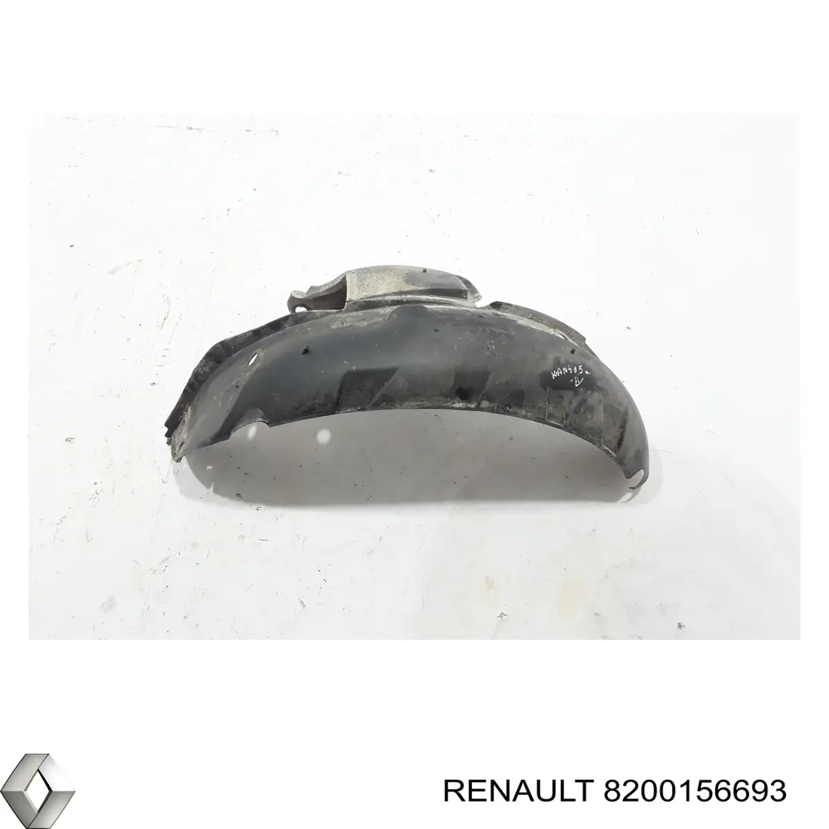 Do koszyka 8200156693 Renault (RVI) Nadkole błotnika przedniego prawe tylne