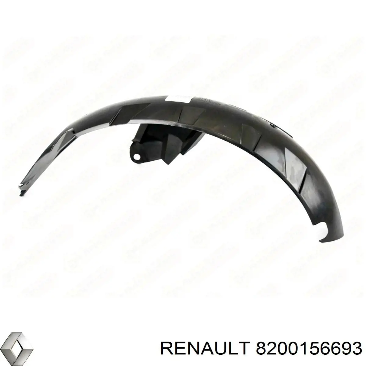 Nadkole błotnika przedniego prawe tylne Renault (RVI) 8200156693 cena, od 17,38 USD