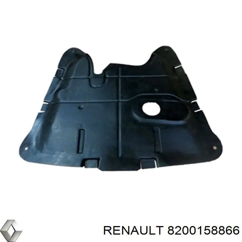 Osłona silnika, miski (przedziału silnika) Renault Clio II hatchback (BB, CB) (1998 - 2010) cena, od 329,65 USD