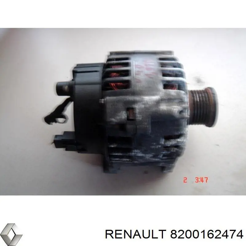 Do koszyka 8200162474 Renault (RVI) Alternator
