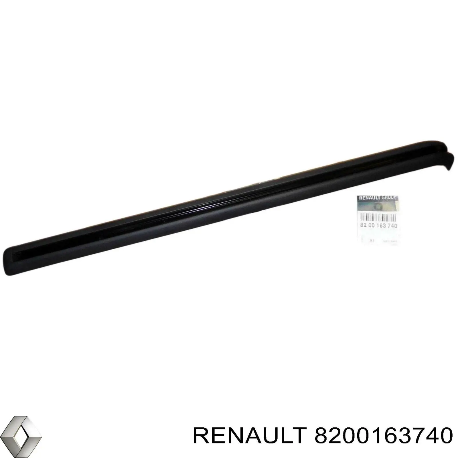 Szyna prowadnicy do drzwi przesuwnych środkowy prawa Renault (RVI) 8200163740 cena, od 114,16 USD