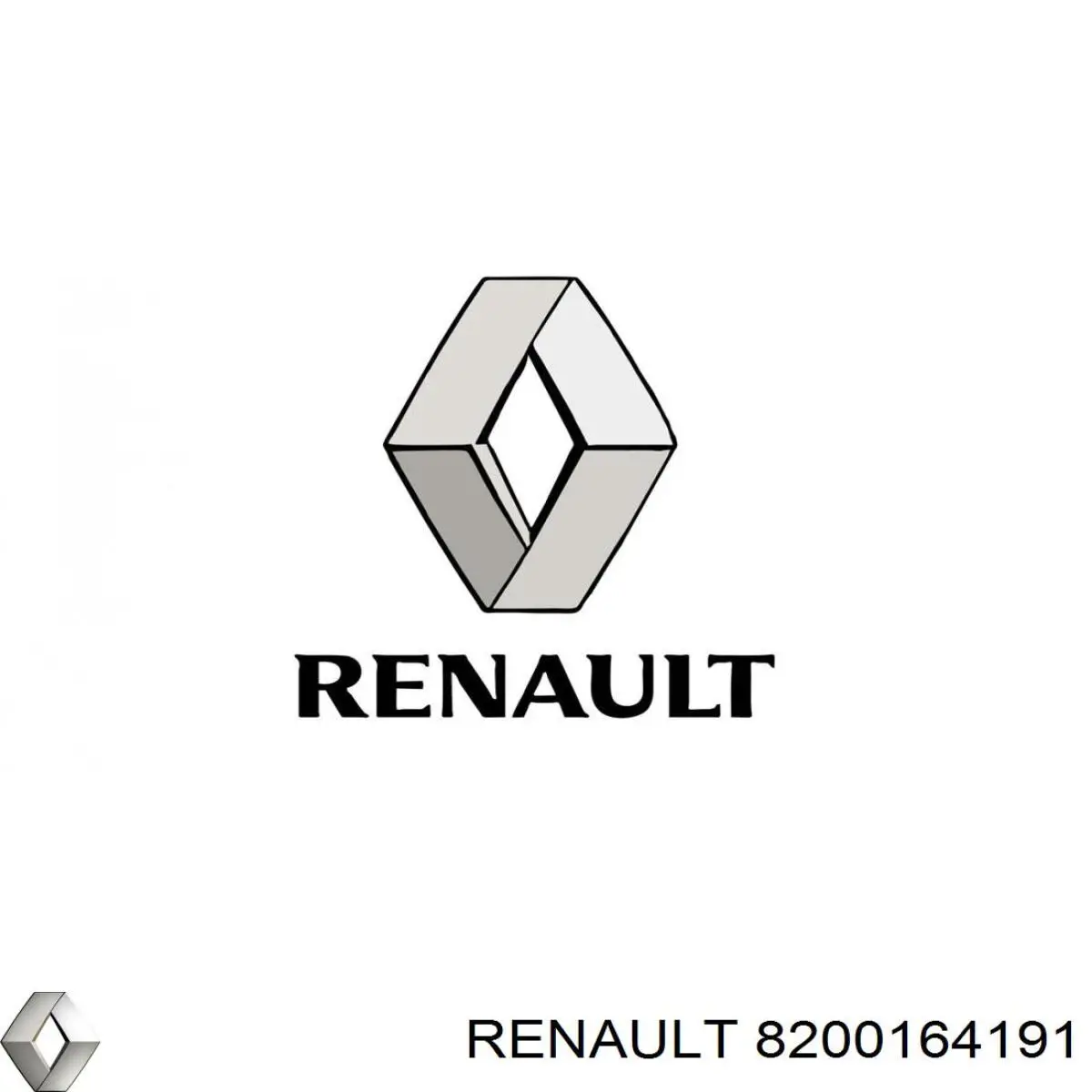 8200164191 Renault (RVI) Króciec powietrza, wylot z turbiny (doładowanie)