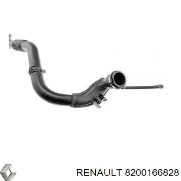 Przewód (króciec) intercoolera Renault (RVI) 8200166828 cena, od 68,73 USD