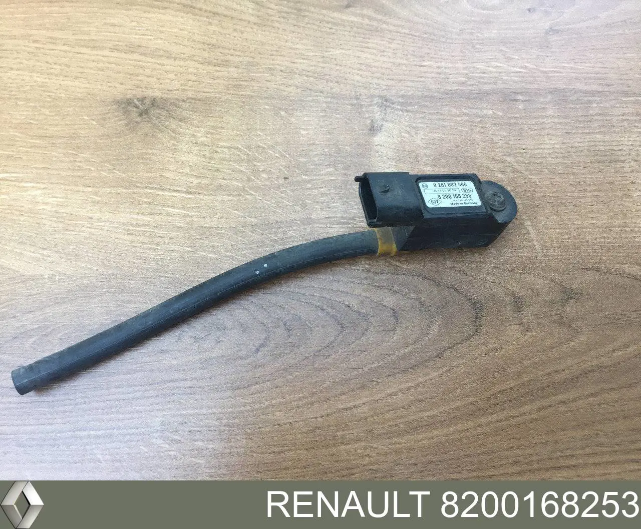 Czujnik ciśnienia w kolektorze ssącym, MAP 8200168253 Renault (RVI)