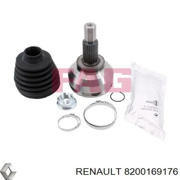 8200169176 Renault (RVI) Półoś napędowa przednia prawa