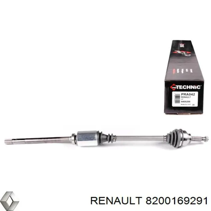 8200169291 Renault (RVI) Półoś napędowa przednia prawa