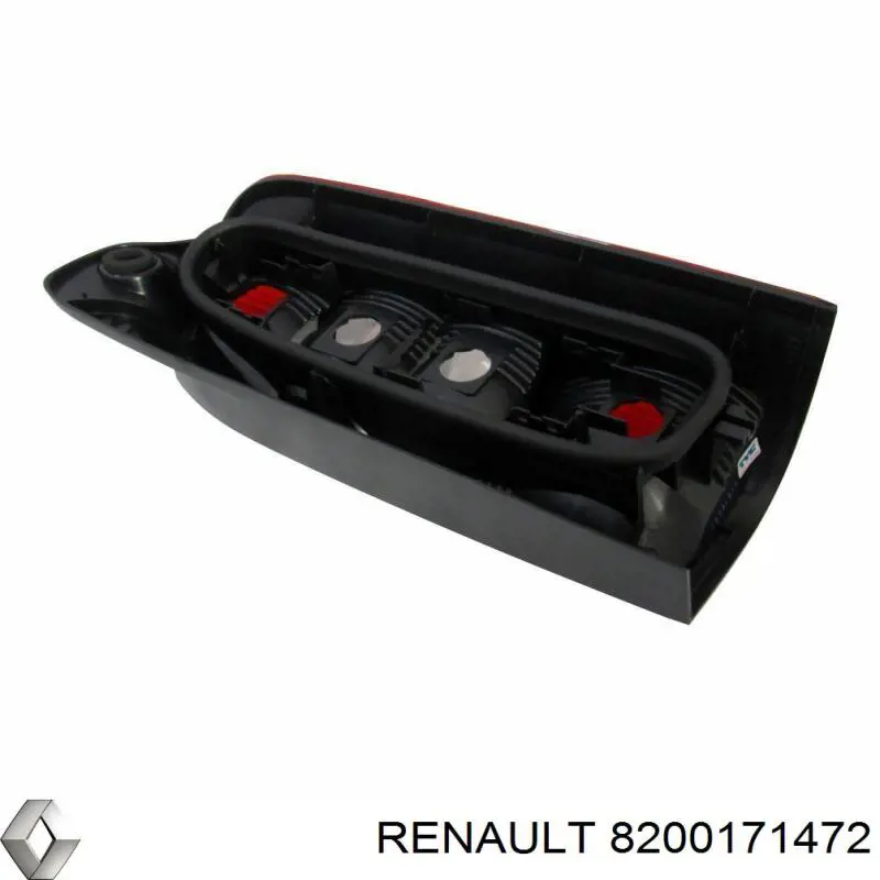 Lampa zespolona tylna lewa Renault (RVI) 8200171472 cena, od 63,20 USD