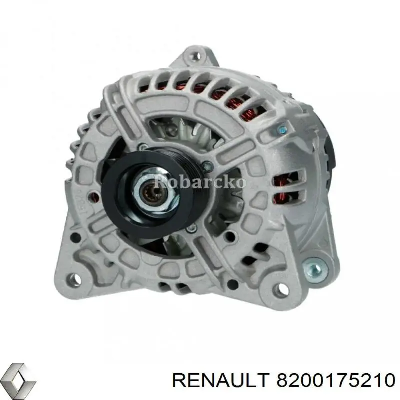 Alternator Renault (RVI) 8200175210 cena, od 100,45 USD