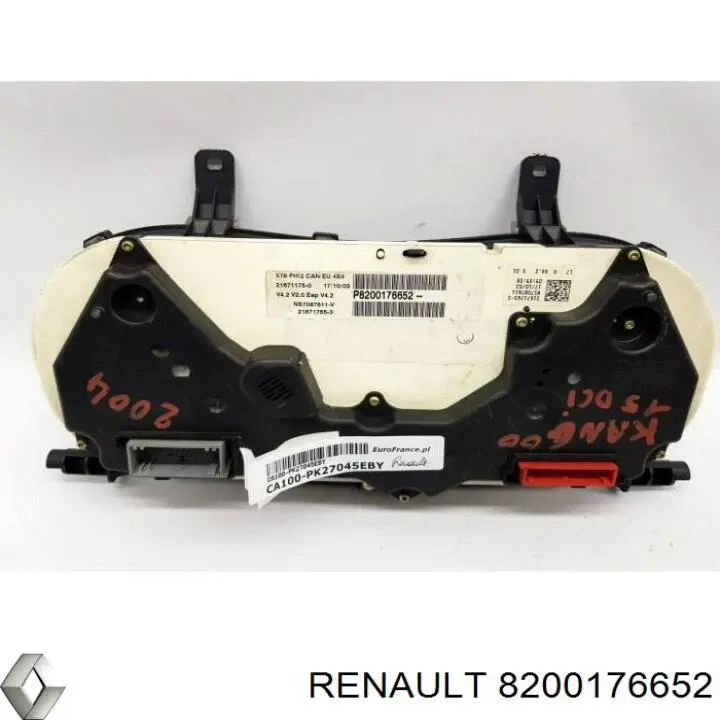 Deska rozdzielcza Renault (RVI) 8200176652 cena, od 69,81 USD