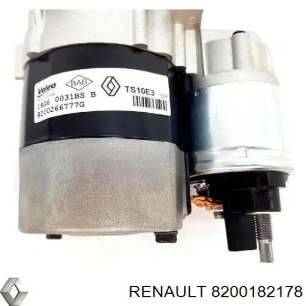 Rozrusznik Renault (RVI) 8200182178 cena, od 97,38 USD