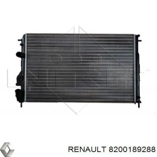 Do koszyka 8200189288 Renault (RVI) Chłodnica silnika