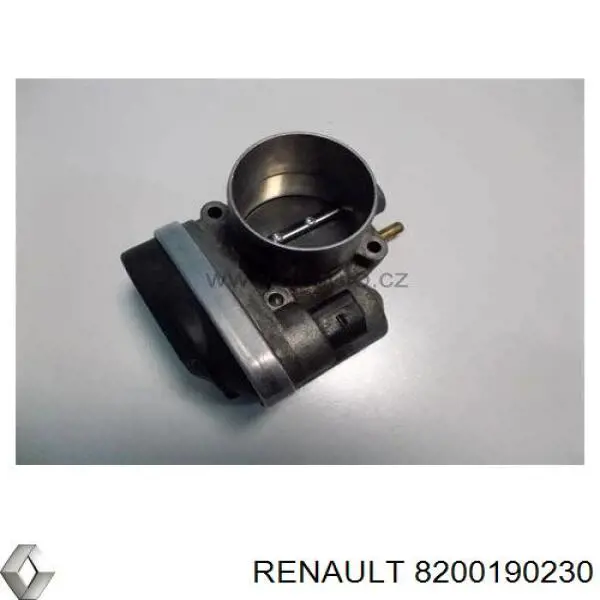 Przepustnica, komplet 8200190230 Renault (RVI)