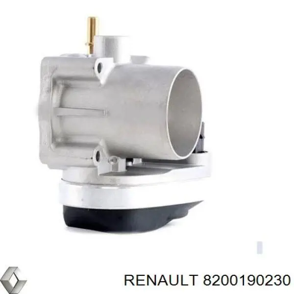 Do koszyka 8200190230 Renault (RVI) Przepustnica, komplet