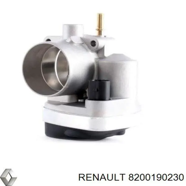 Przepustnica, komplet 8200190230 Renault (RVI)