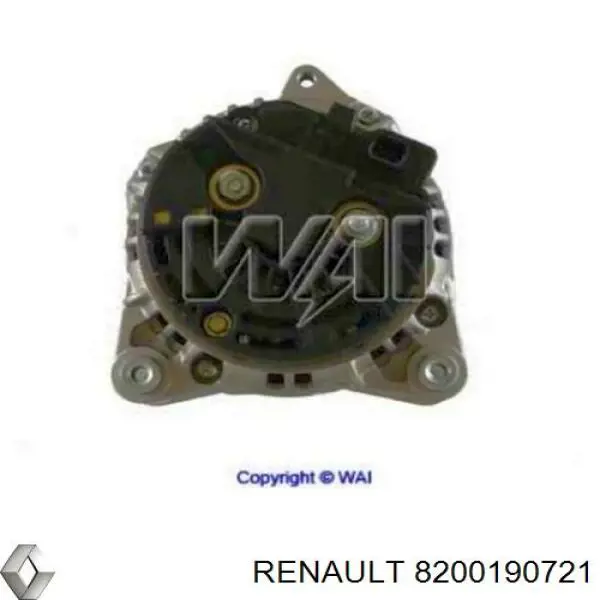 8200190721 Renault (RVI) Alternator