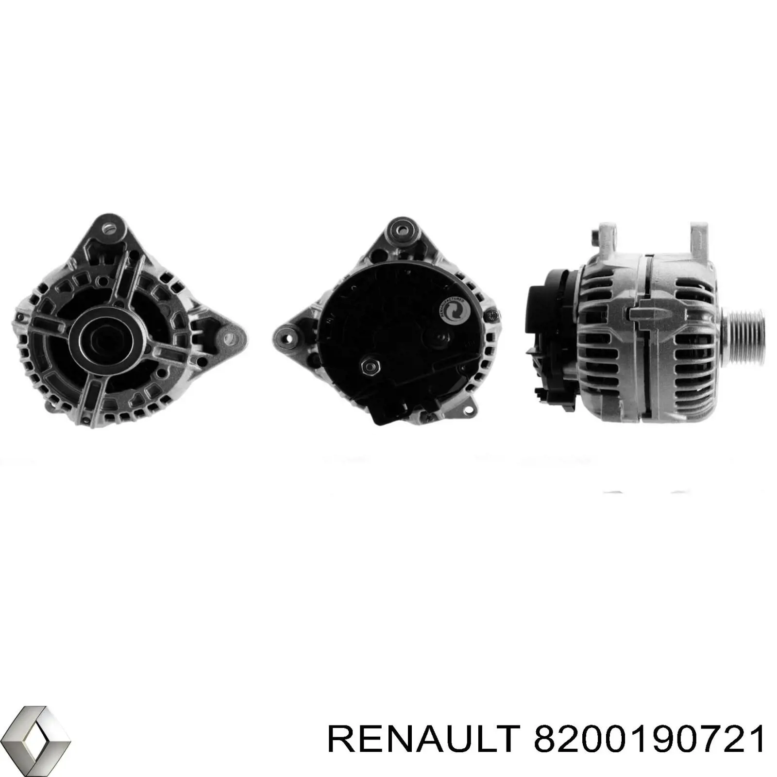 Alternator Renault (RVI) 8200190721
