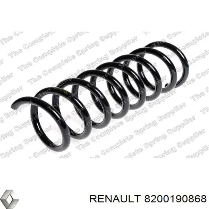 Do koszyka 8200190868 Renault (RVI) Sprężyna tylna