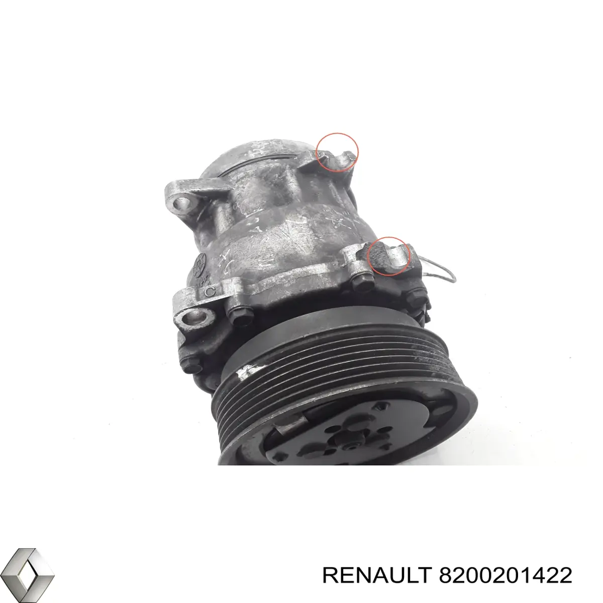 Do koszyka 8200201422 Renault (RVI) Sprężarka klimatyzacji