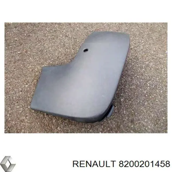 Do koszyka 8200201458 Renault (RVI) Zderzak tylny, lewa część