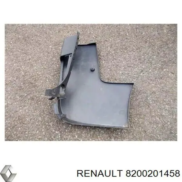 Do koszyka 8200201458 Renault (RVI) Zderzak tylny, lewa część