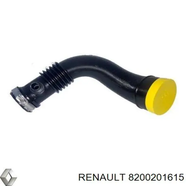 8200201615 Renault (RVI) Króciec powietrza, wlot do turbiny (doładowanie)