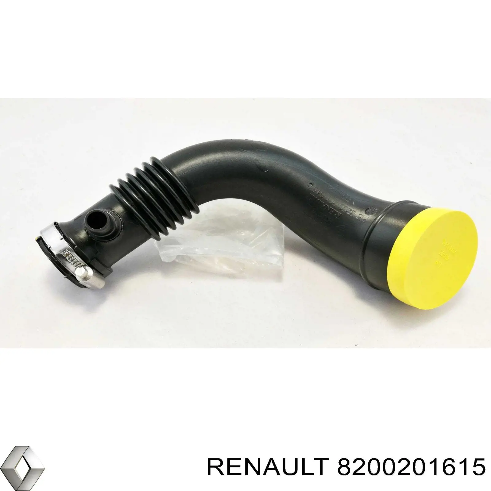 Do koszyka 8200201615 Renault (RVI) Króciec powietrza, wlot do turbiny (doładowanie)