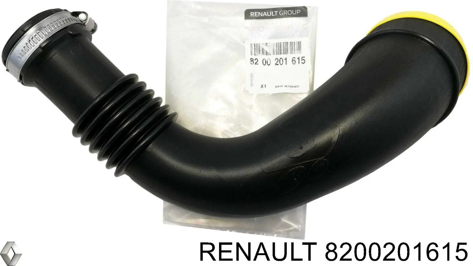 Króciec powietrza, wlot do turbiny (doładowanie) Renault (RVI) 8200201615 cena, od 41,50 USD