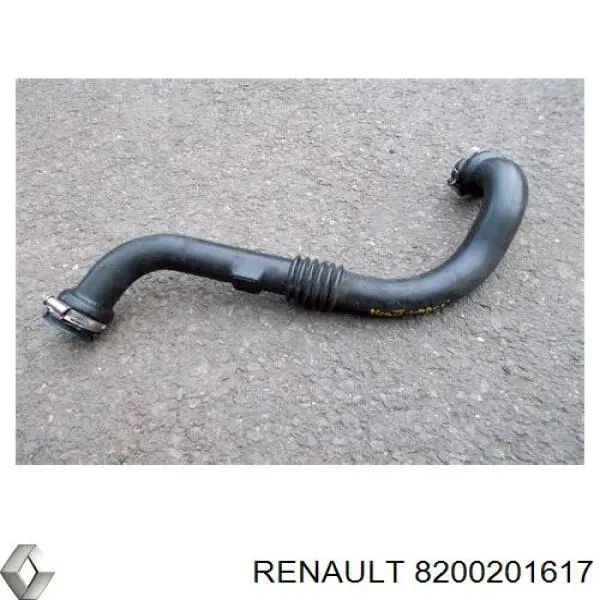 Do koszyka 8200201617 Renault (RVI) Przewód (króciec) intercoolera