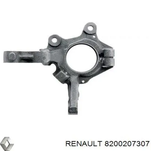 8200207307 Renault (RVI) Czop (zwrotnica) przedni lewy