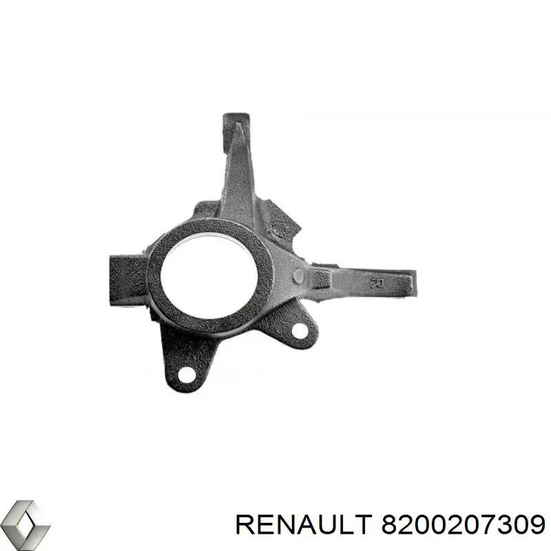 8200207309 Renault (RVI) Czop (zwrotnica) przedni prawy