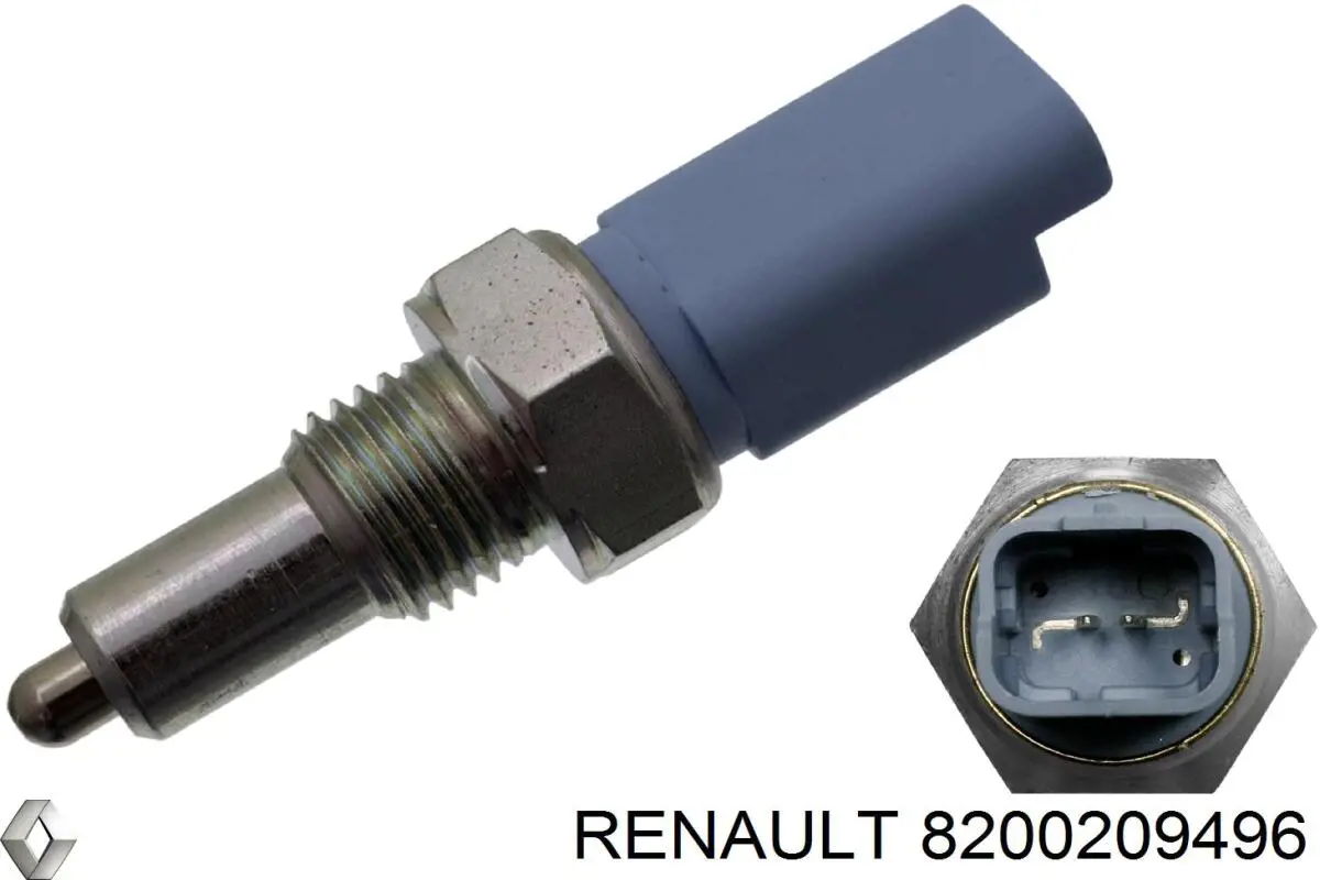 Do koszyka 8200209496 Renault (RVI) Czujnik włączania światła cofania