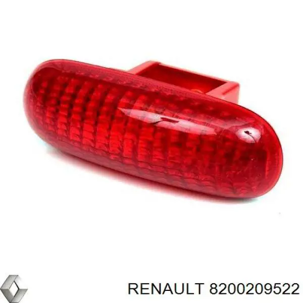 Lampa stop tylna dodatkowa Renault (RVI) 8200209522 cena, od 37,19 USD