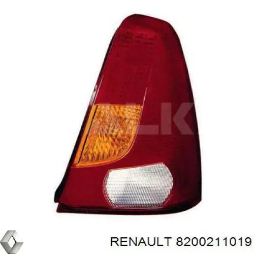 8200211019 Renault (RVI) Lampa zespolona tylna prawa