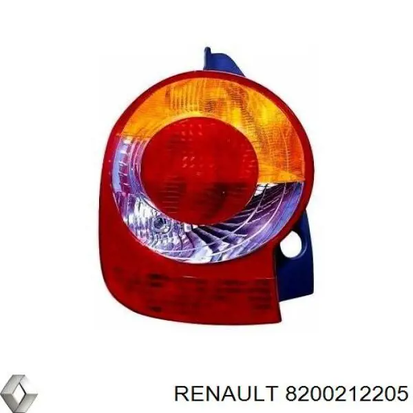 Do koszyka 8200212205 Renault (RVI) Lampa zespolona tylna lewa