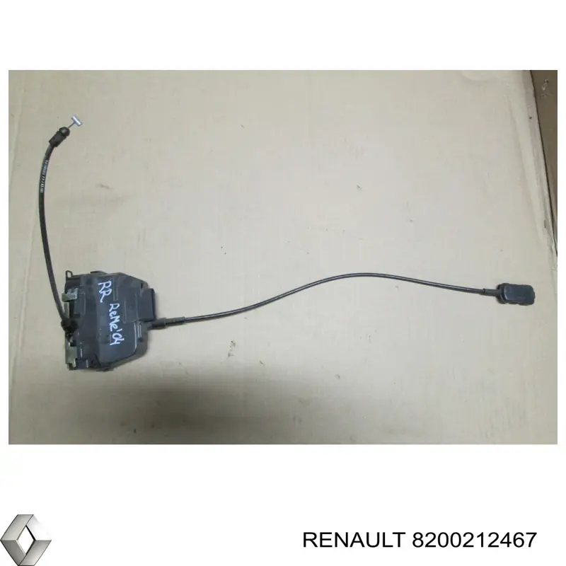 8200212467 Renault (RVI) Zamek drzwi tylnych prawych