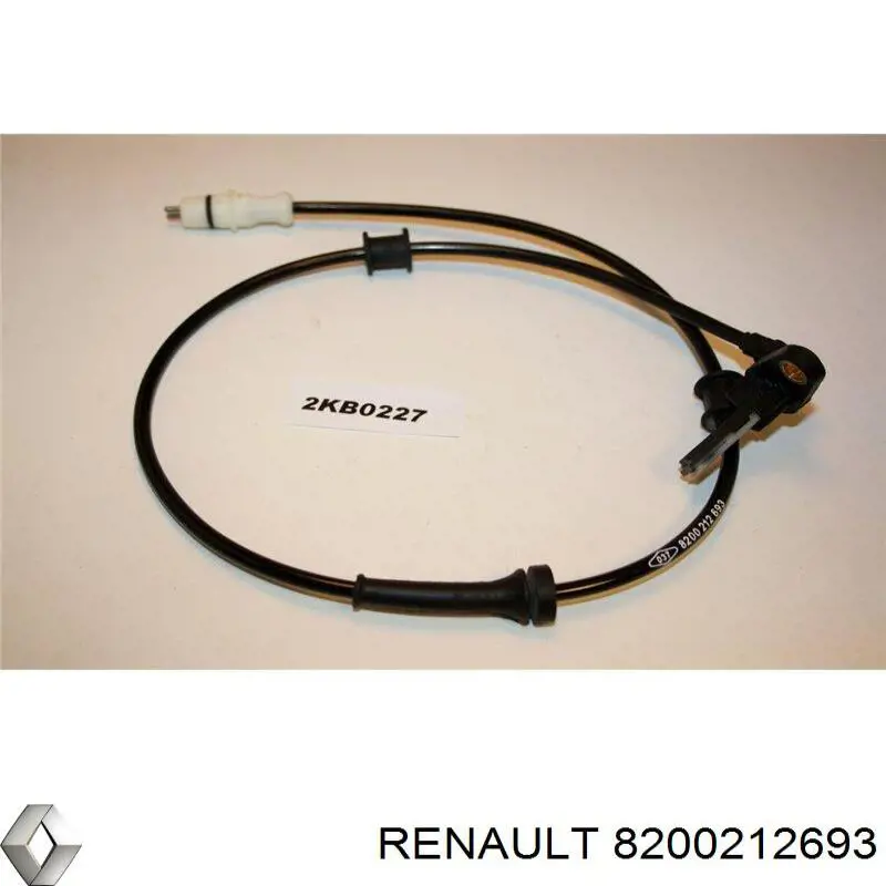 8200212693 Renault (RVI) Czujnik ABS tylny lewy