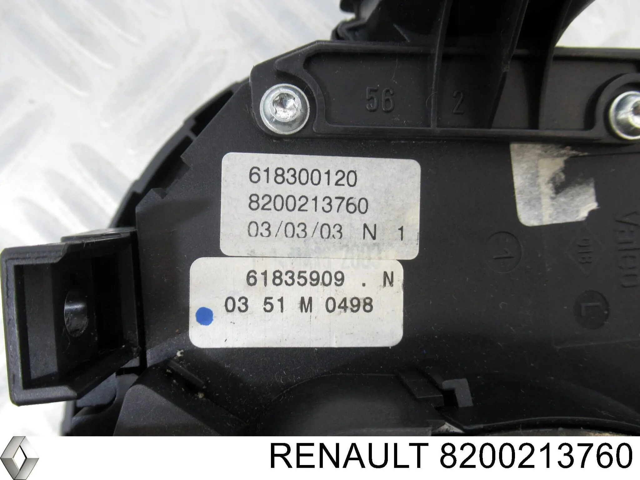 Do koszyka Przełącznik zespolony, w komplecie Renault Megane II LM0, LM1