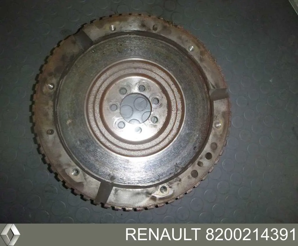 Do koszyka 8200214391 Renault (RVI) Koło zamachowe silnika