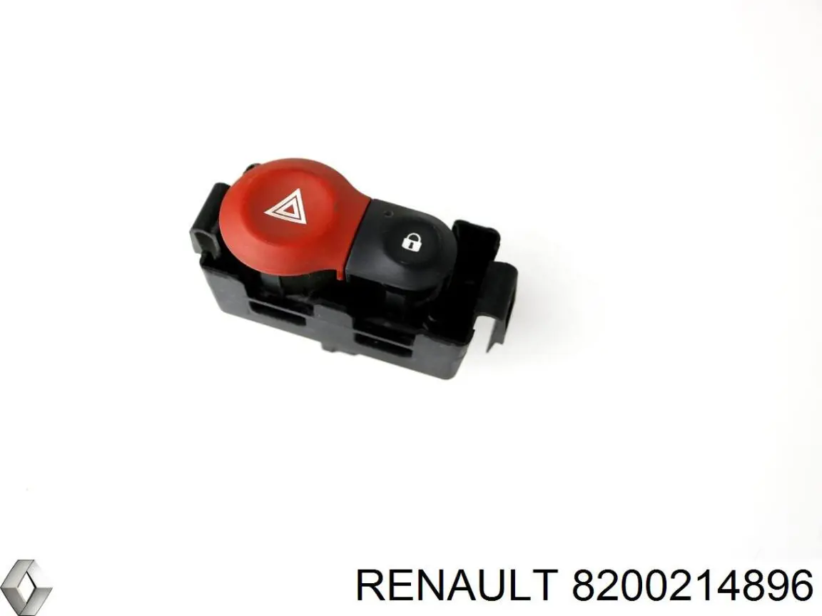 8200214896 Renault (RVI) Przycisk włączania światła awaryjnego