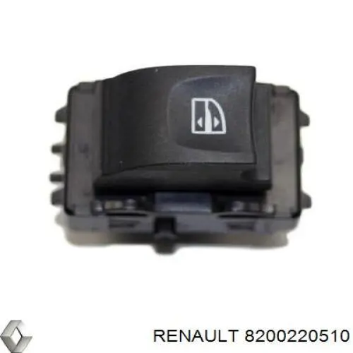 Włącznik przyciskowy podnośnika szyby tylny Renault (RVI) 8200220510 cena, od 23,17 USD