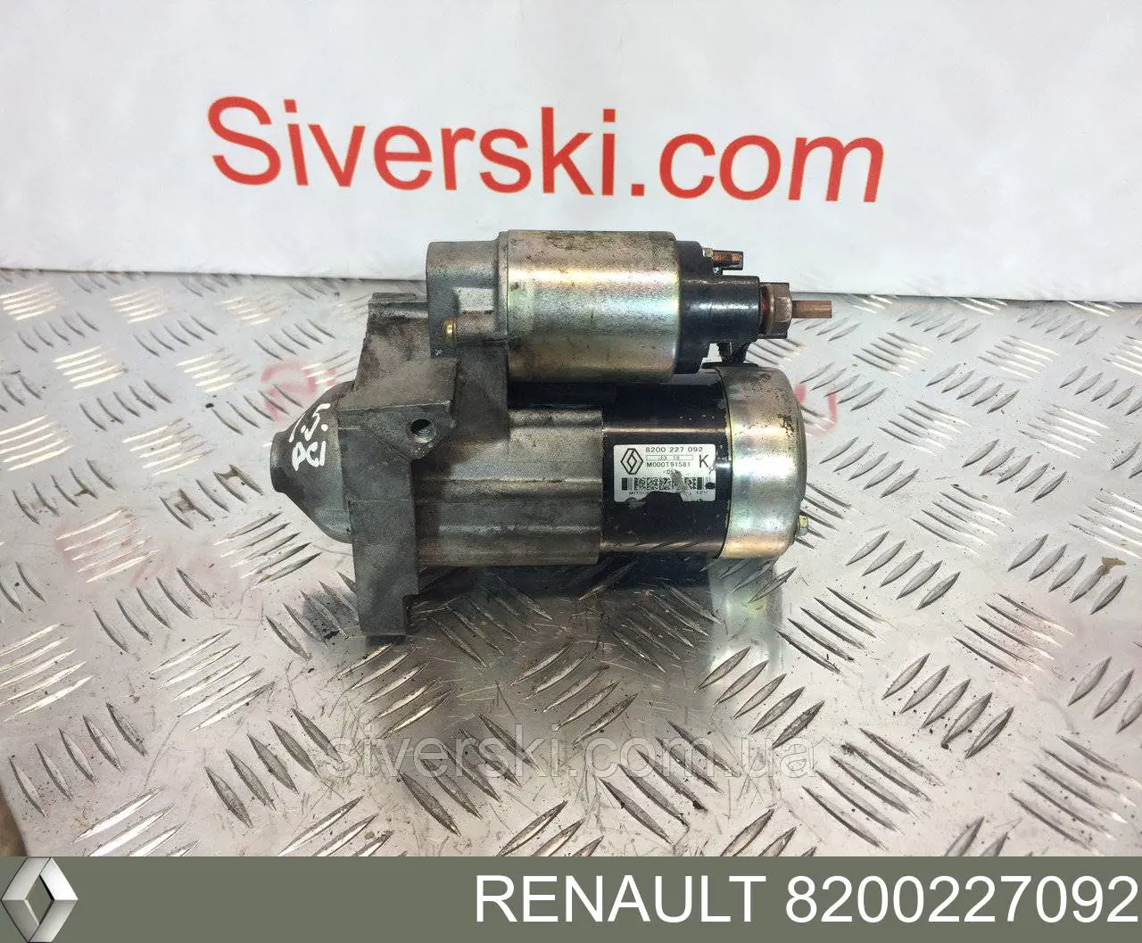 Rozrusznik 8200227092 Renault (RVI)