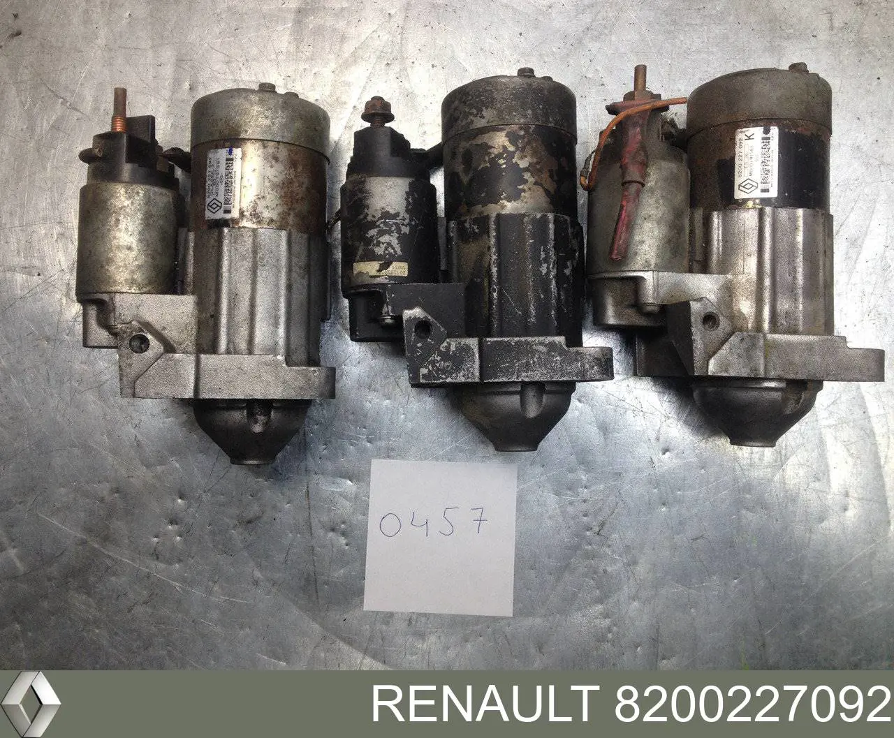 Do koszyka 8200227092 Renault (RVI) Rozrusznik