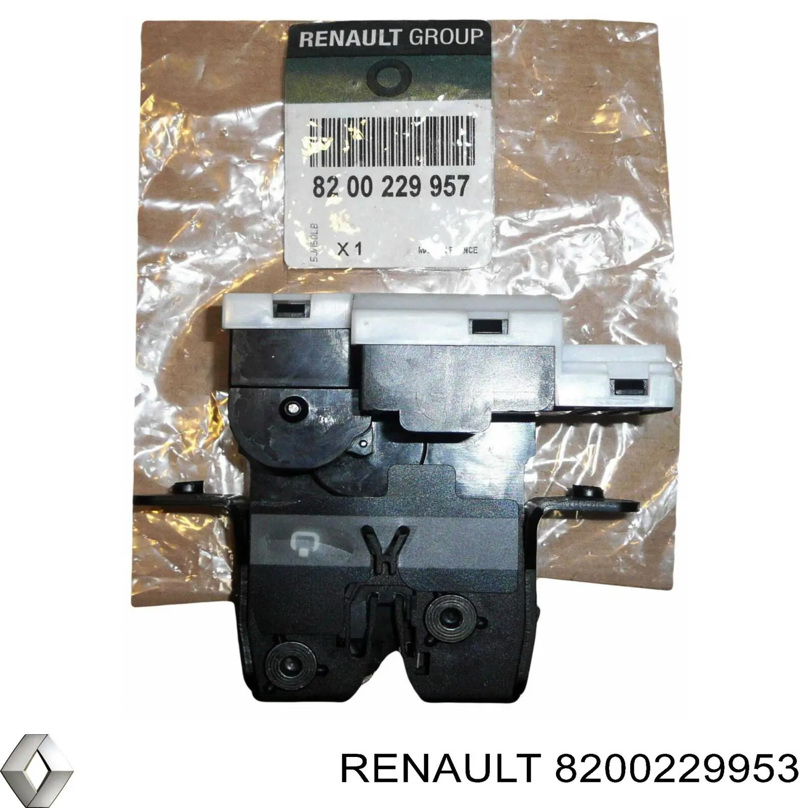 8200229953 Renault (RVI) Zamek klapy bagażnika (3/5 drzwi tylnych)