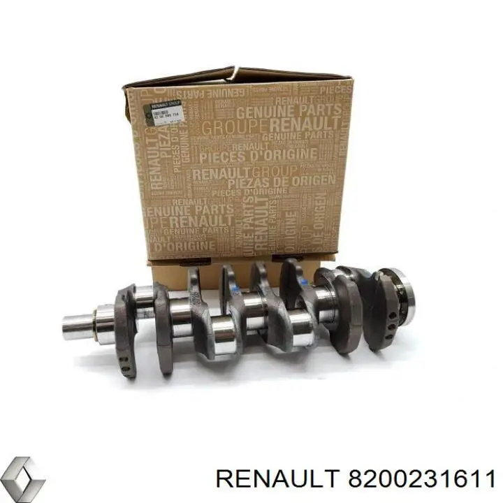 8200231611 Renault (RVI) Wał korbowy silnika
