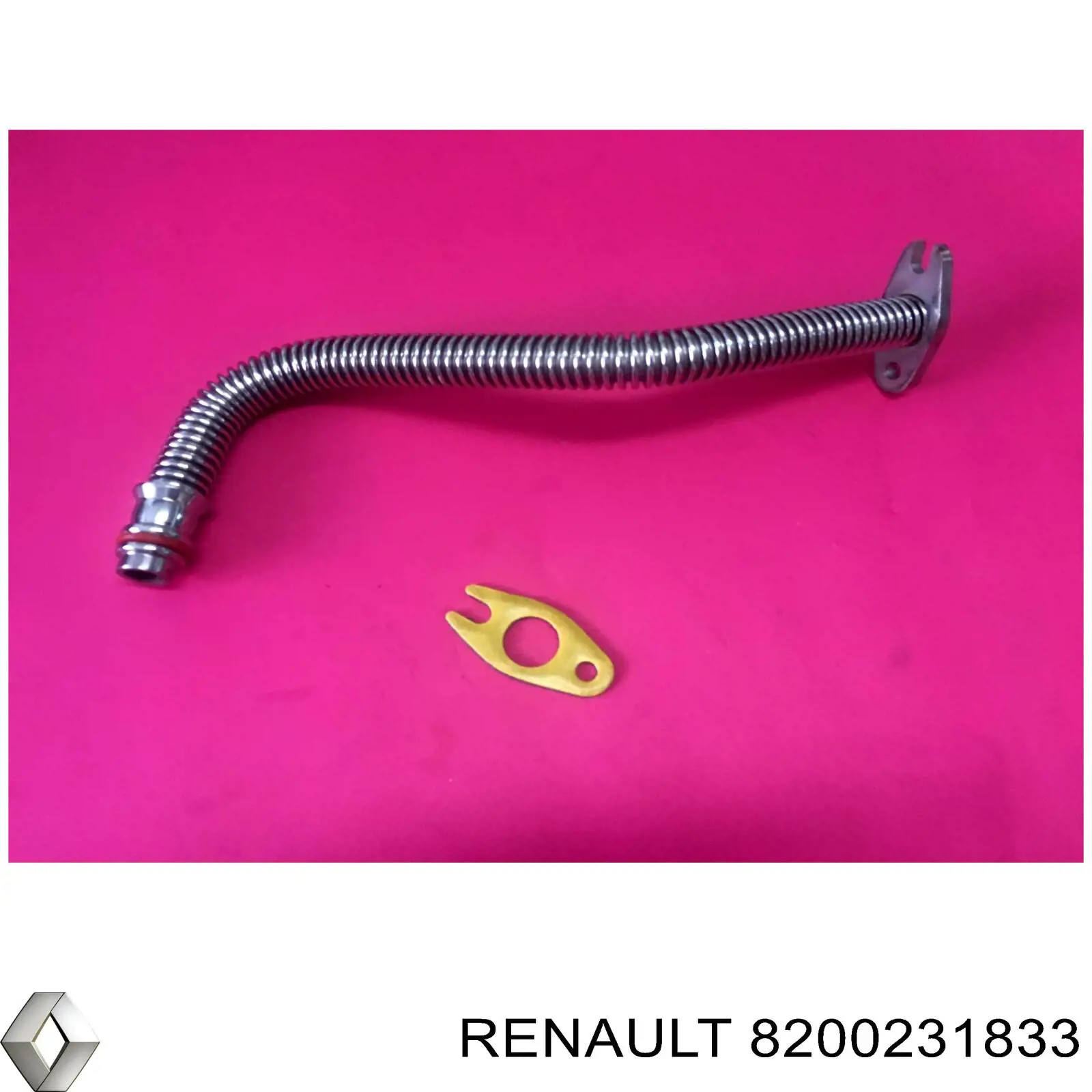 8200231833 Renault (RVI) Rurka (przewód) spływu oleju z turbiny