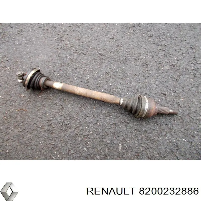 8200232886 Renault (RVI) Półoś napędowa przednia lewa